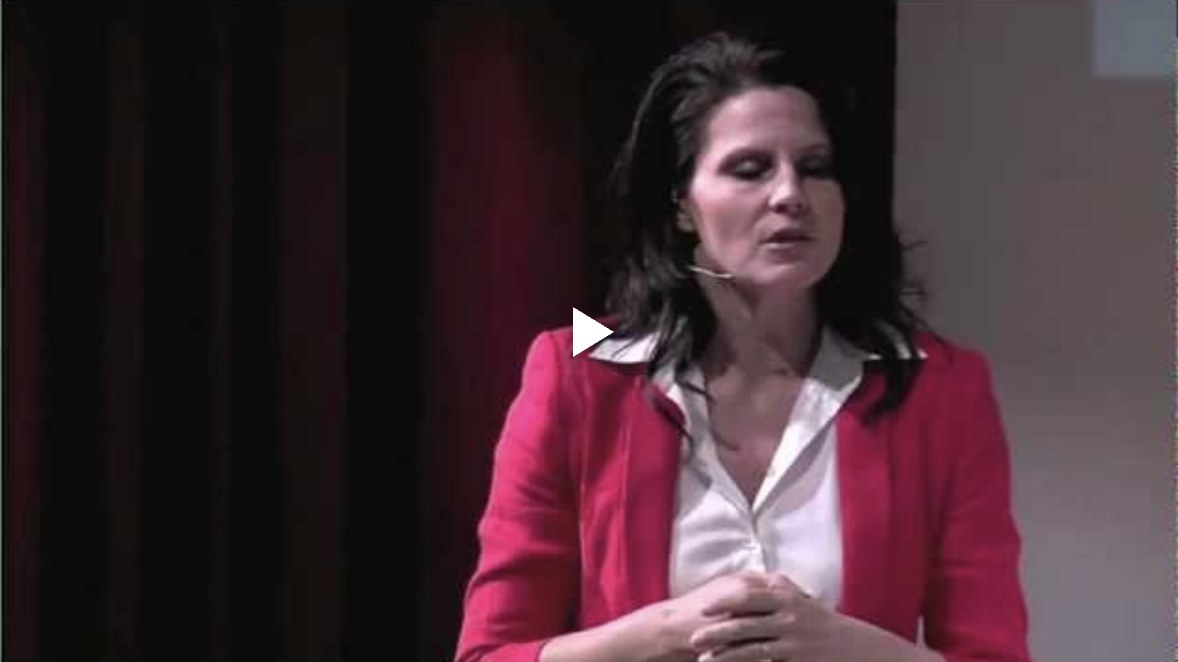 Tamara Afifi speaking at TEDxUCSB on the impact of divorce on children